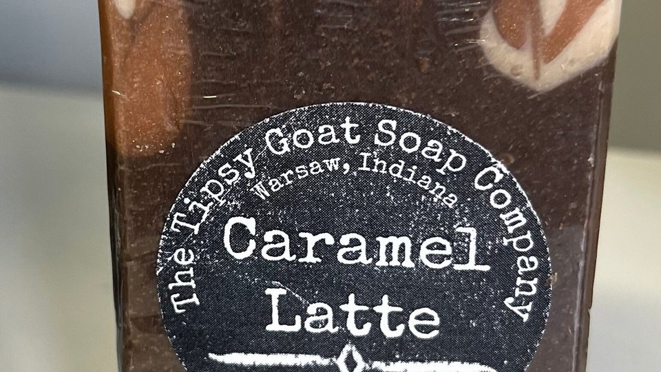 Caramel Latte Handmade Cold Process Soap made with Goat Milk