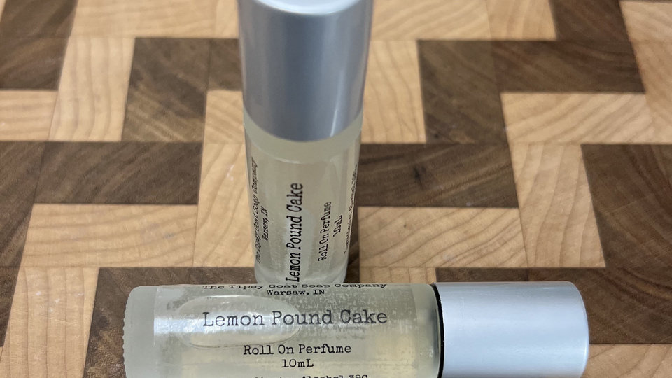 Lemon Pound Cake Roll On Perfume