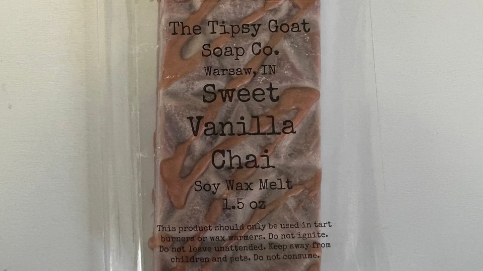 Sweet Vanilla Chai Soy Wax Melt Snap Bar