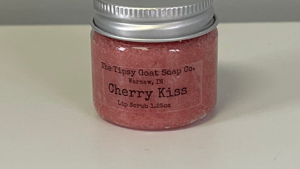 Cherry Kiss Lip Sugar Scrub