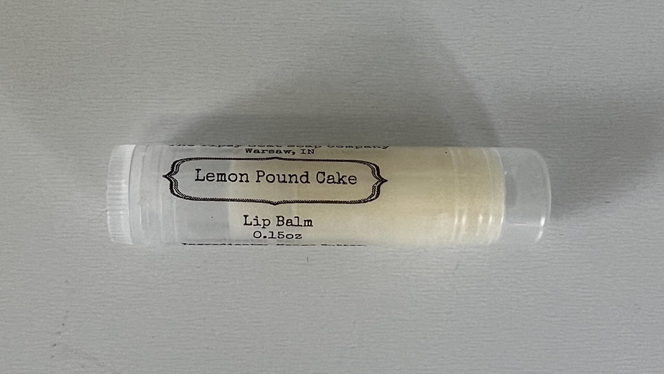 Lemon Pound Cake Lip Balm