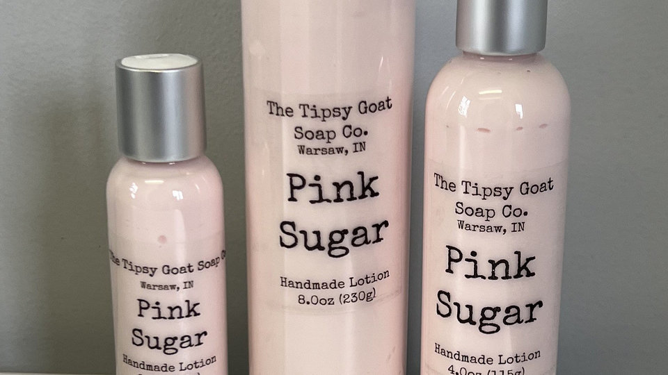 Pink Sugar Handmade Lotion