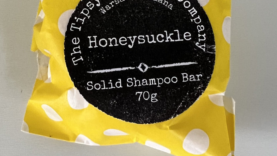 Honeysuckle Syndet Solid Shampoo Bar
