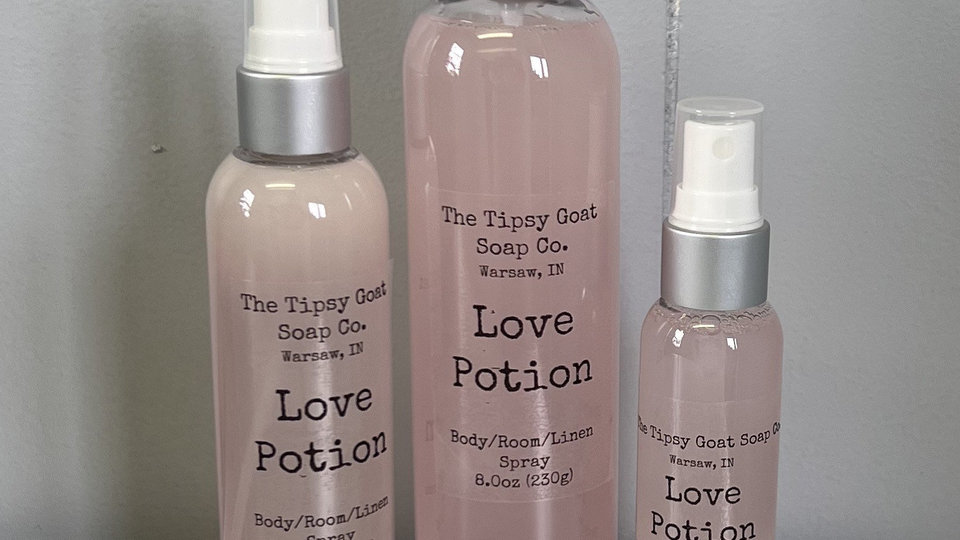 Love Potion Body/Room/Linen Spray