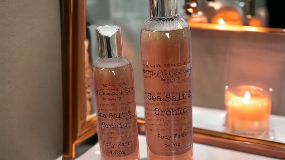 Sea Salt & Orchid Body Wash