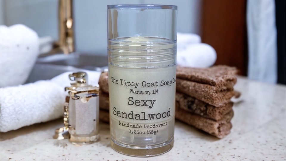 Sexy Sandalwood Handmade Deodorant