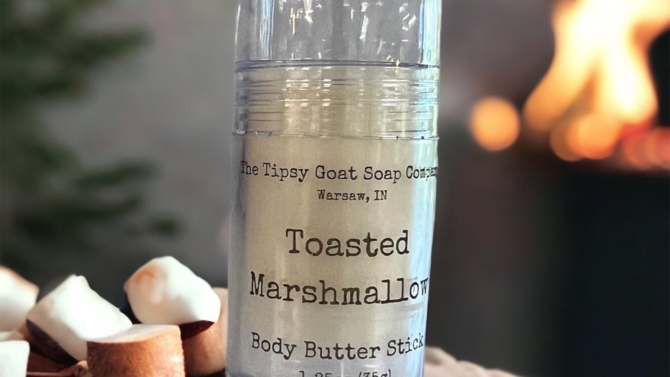 Toasted Marshmallow Body Butter Stick | Solid Lotion Stick