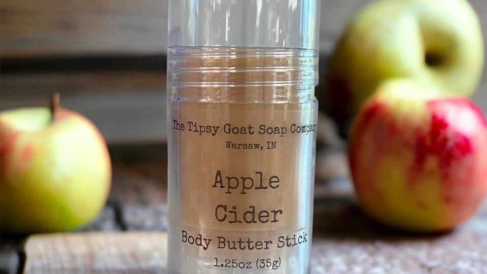 Apple Cider Body Butter Stick | Solid Lotion Stick