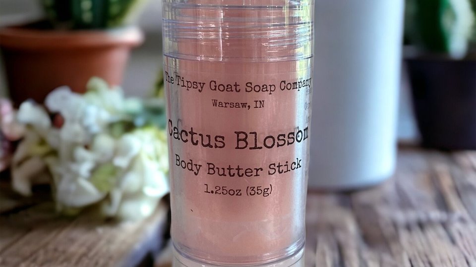 Cactus Blossom Body Butter Stick | Solid Lotion Stick