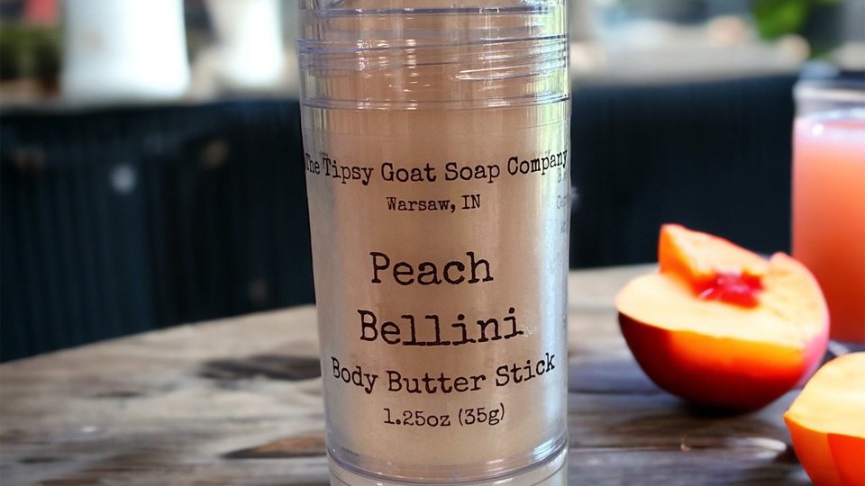 Peach Bellini Body Butter Stick | Solid Lotion Stick