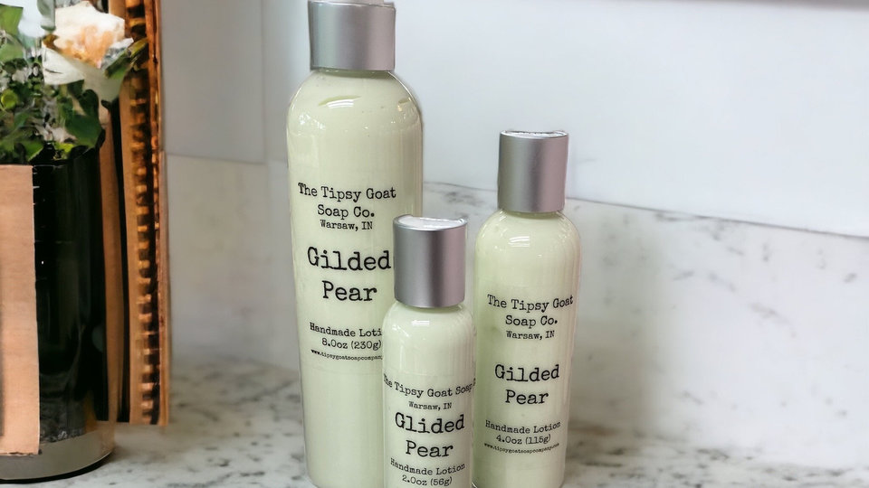 Gilded Pear Handmade Lotion