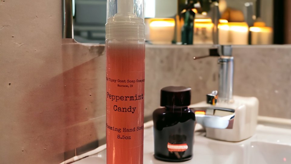 Peppermint Candy Foaming Hand Soap
