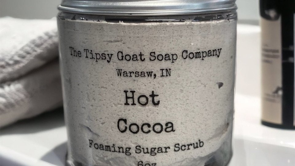 Hot Cocoa Foaming Sugar Scrub