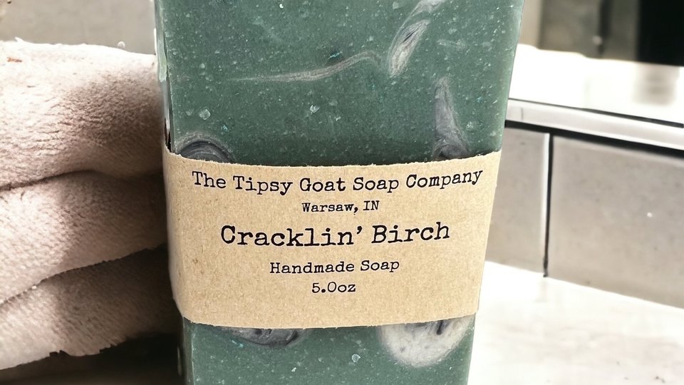 Cracklin' Birch Handmade Cold Process Soap made with Goat Milk