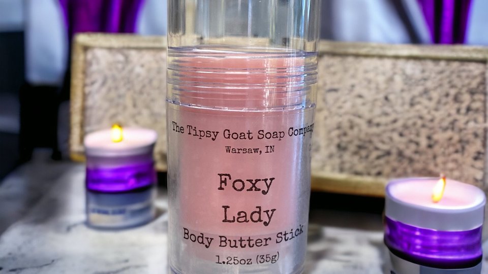 Foxy Lady Body Butter Stick | Solid Lotion Stick