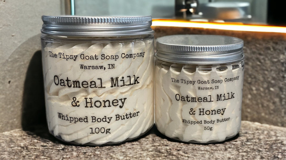 Oatmeal Milk & Honey Whipped Body Butter