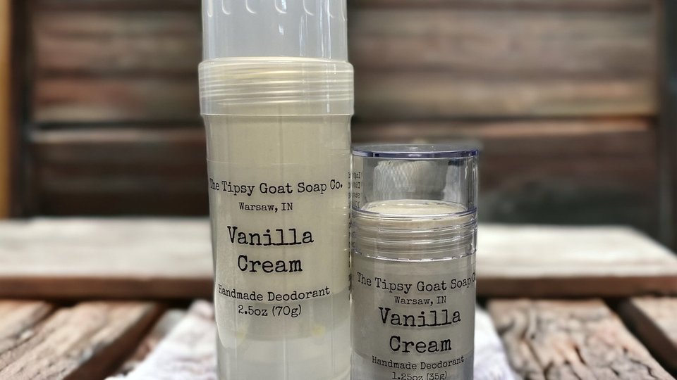 Vanilla Cream Handmade Deodorant
