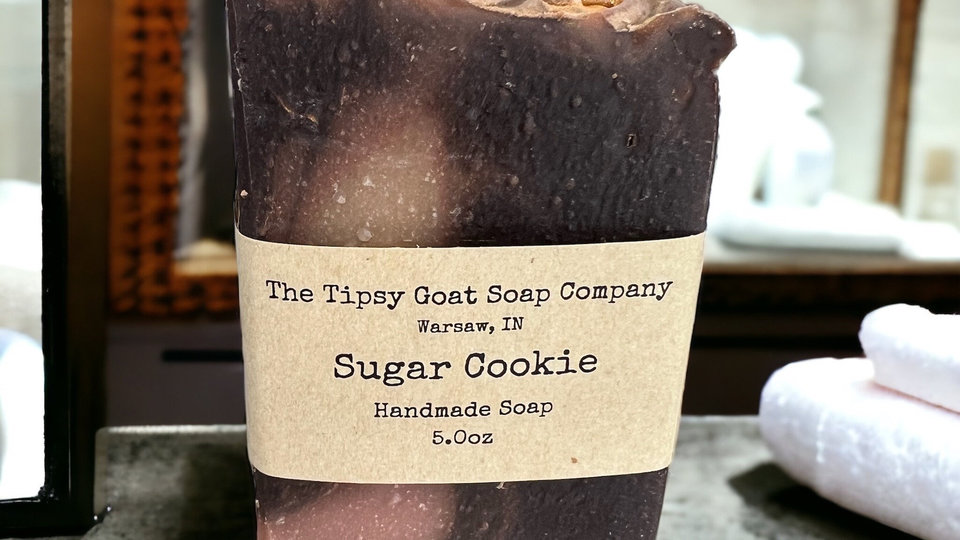 Sugar Cookie Handmade Cold Process Soap made with Goat Milk