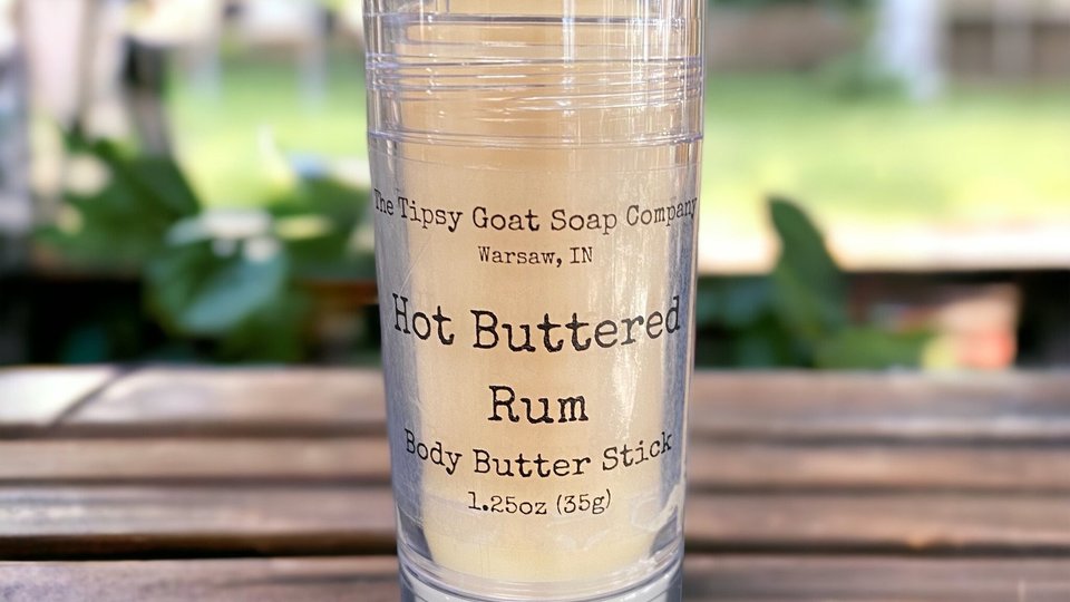 Hot Buttered Rum Body Butter Stick | Solid Lotion Stick