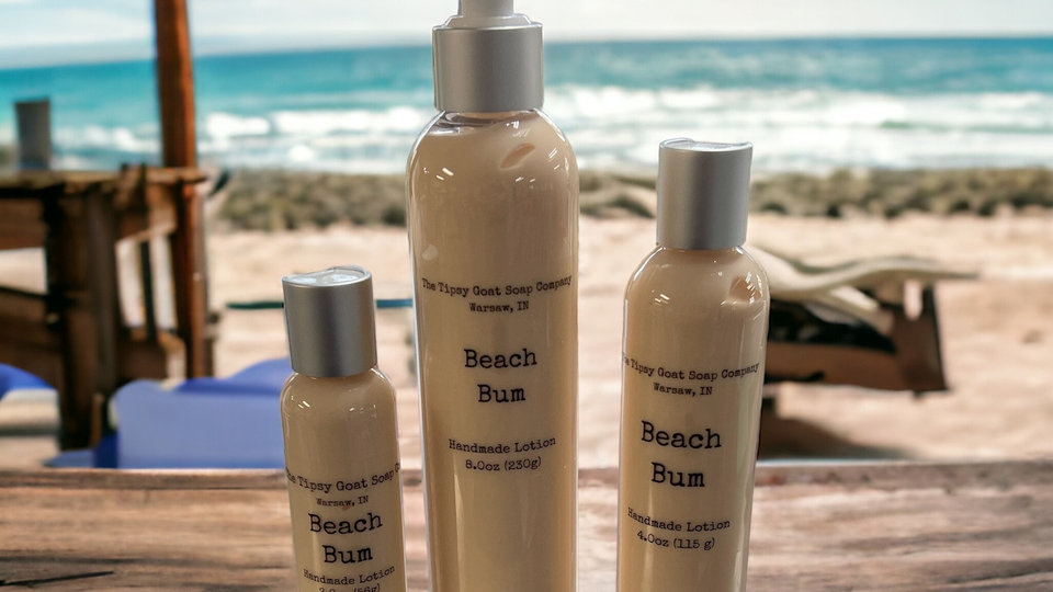Beach Bum Handmade Lotion