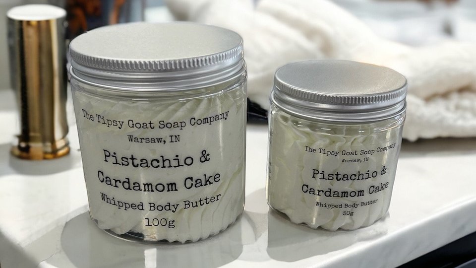 Pistachio & Cardamom Cake Whipped Body Butter