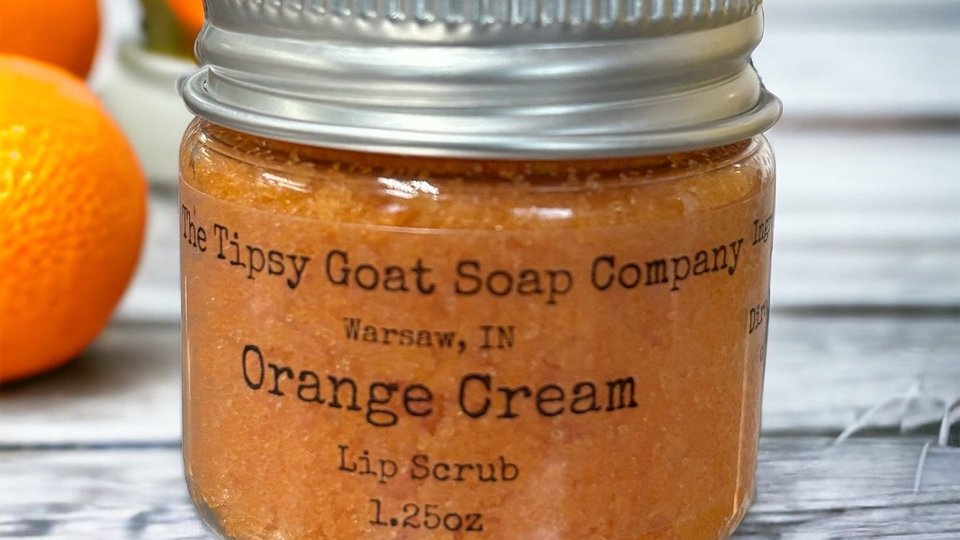 Orange Cream Lip Sugar Scrub
