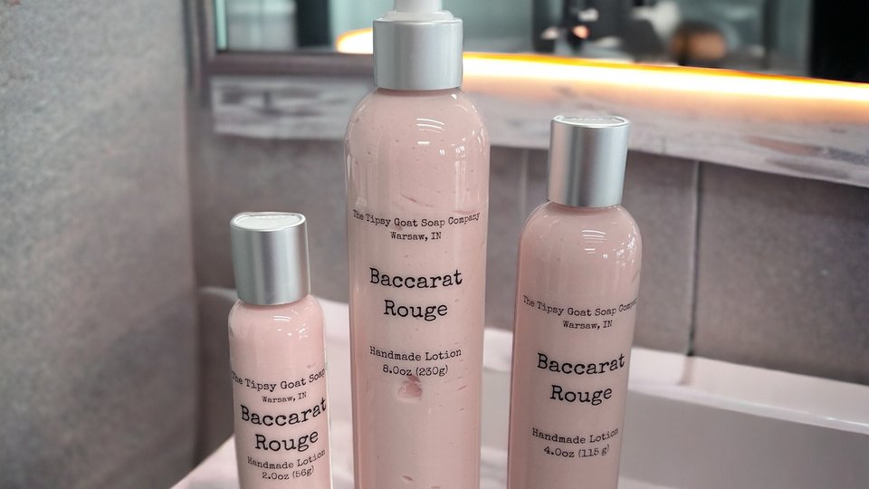 Baccarat Rouge Handmade Lotion