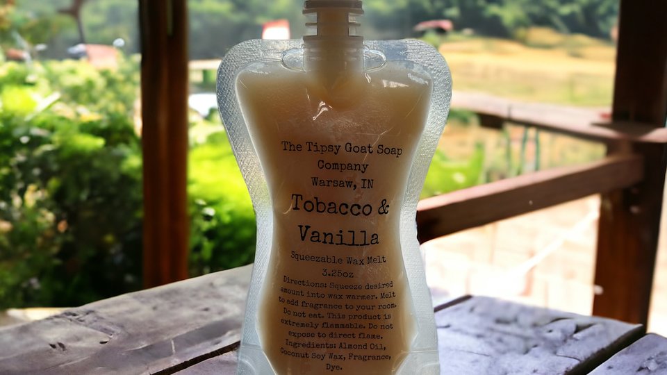 Tobacco & Vanilla Squeezable Wax Melt