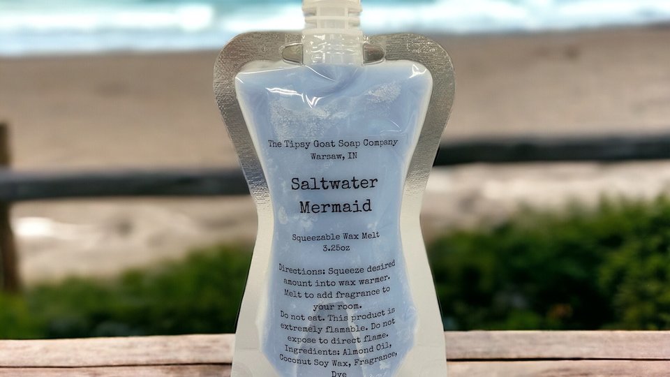 Saltwater Mermaid Squeezable Wax Melt