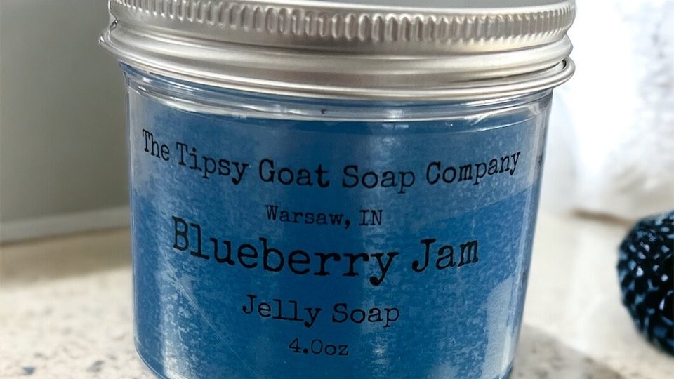 Blueberry Jam Jelly Soap