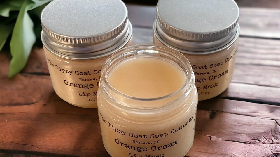 Orange Cream Lip Mask