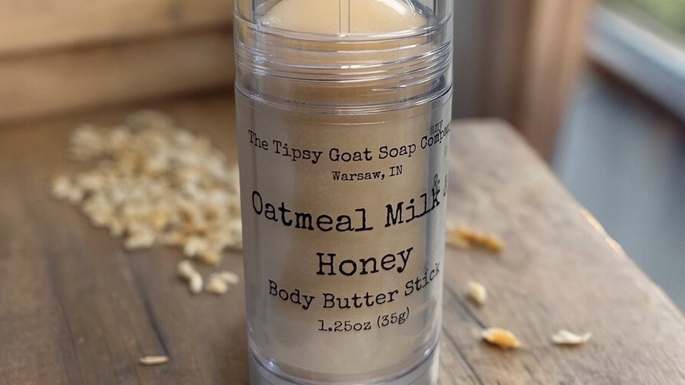 Oatmeal Milk & Honey Body Butter Stick | Solid Lotion Stick