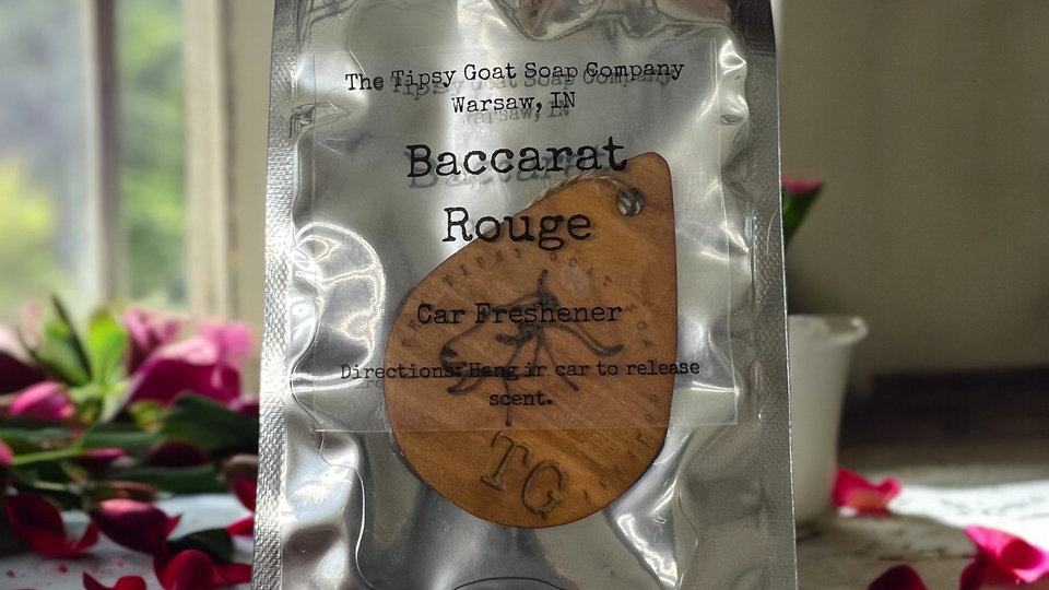 Baccarat Rouge Car Air Freshener