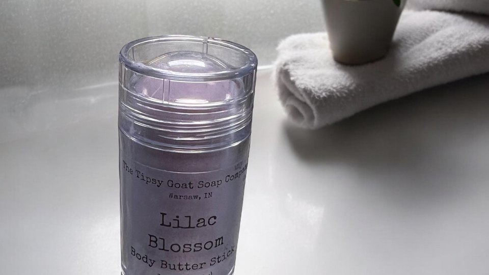 Lilac Blossom Body Butter Stick | Solid Lotion Stick