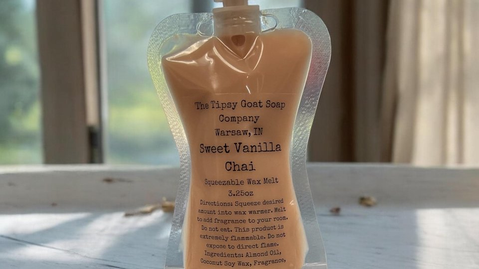 Sweet Vanilla Chai Squeezable Wax Melt