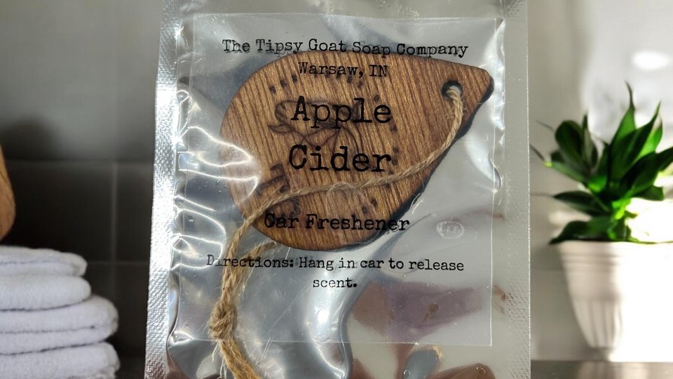 Apple Cider Car Air Freshener