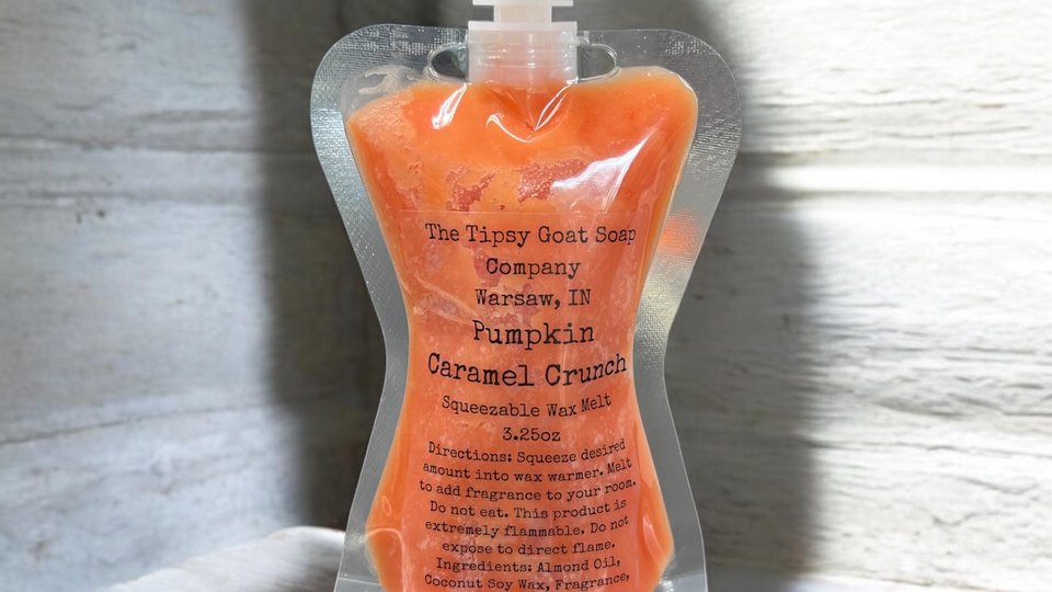 Pumpkin Caramel Crunch Squeezable Wax Melt