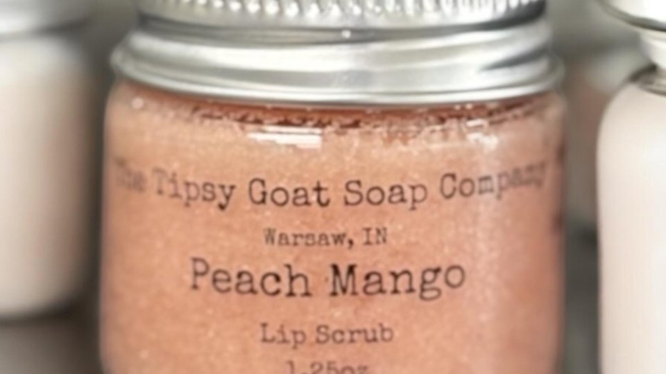 Peach Mango Lip Sugar Scrub