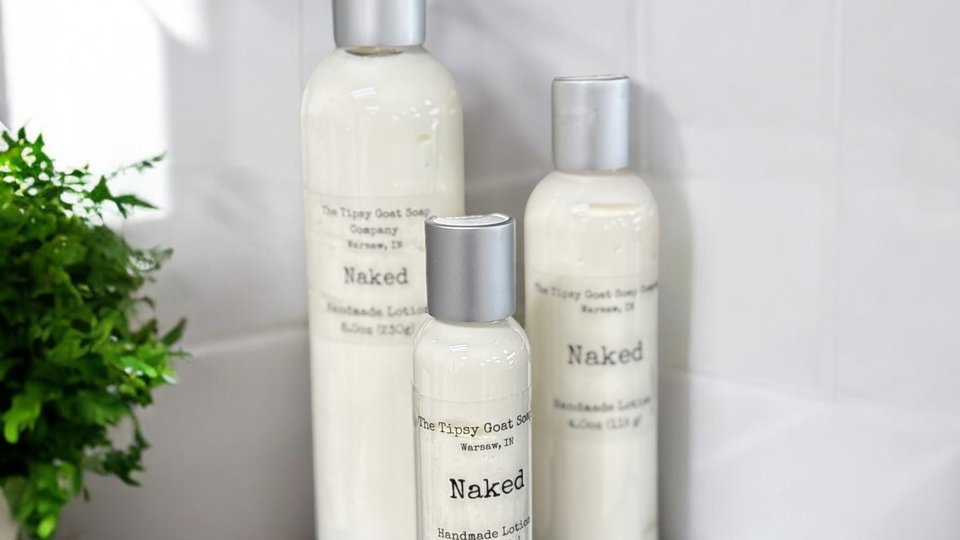 Naked (unscented) Handmade Lotion
