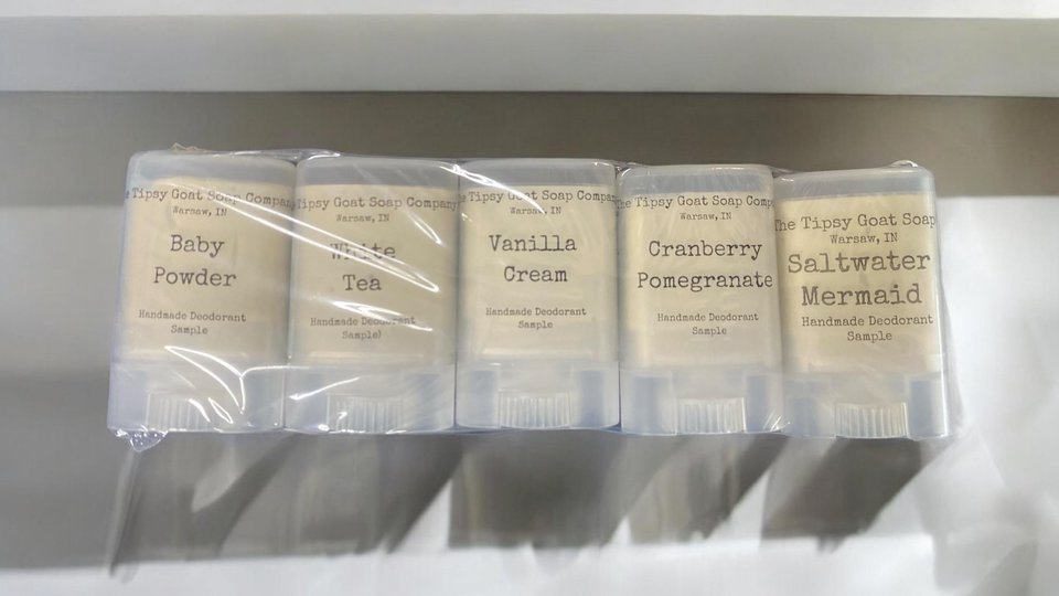 Handmade Deodorant Sampler