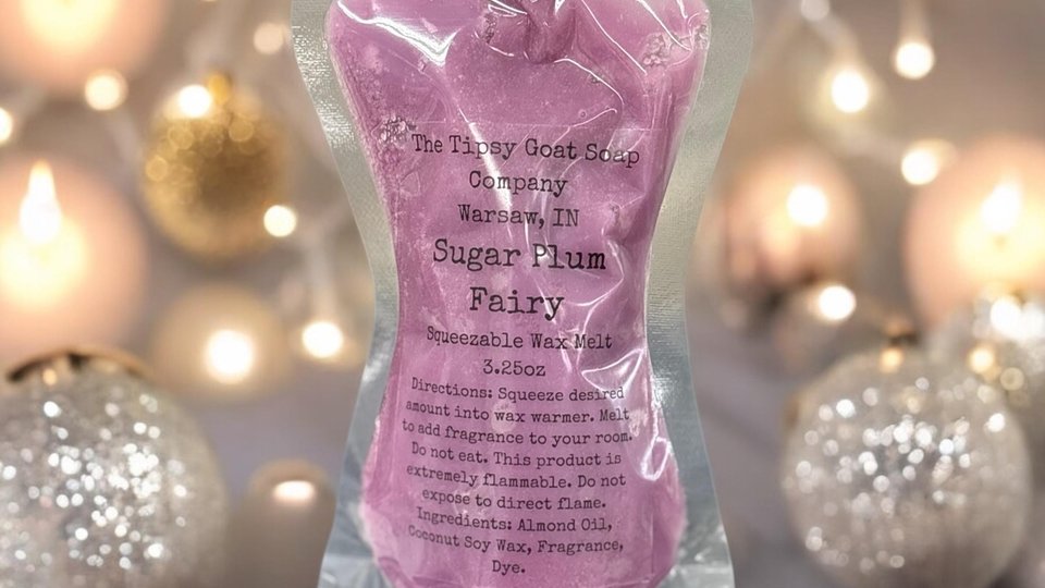 Sugar Plum Fairy Squeezable Wax Melt