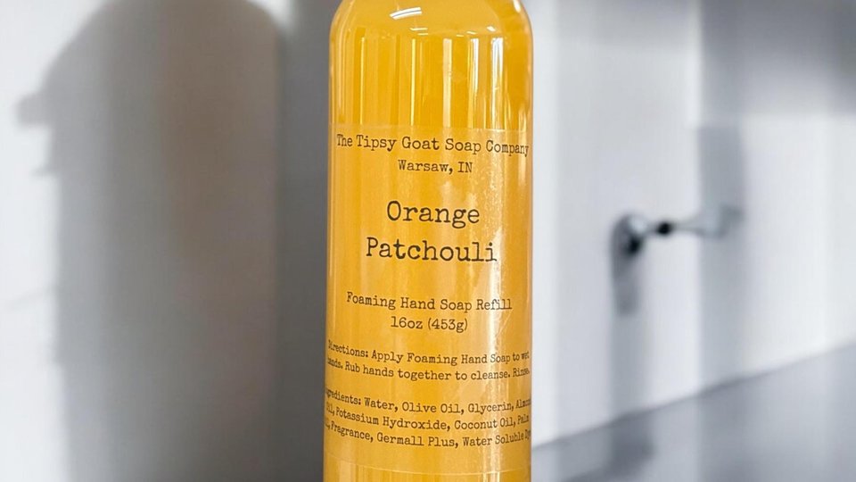 Orange Patchouli Foaming Hand Soap Refill