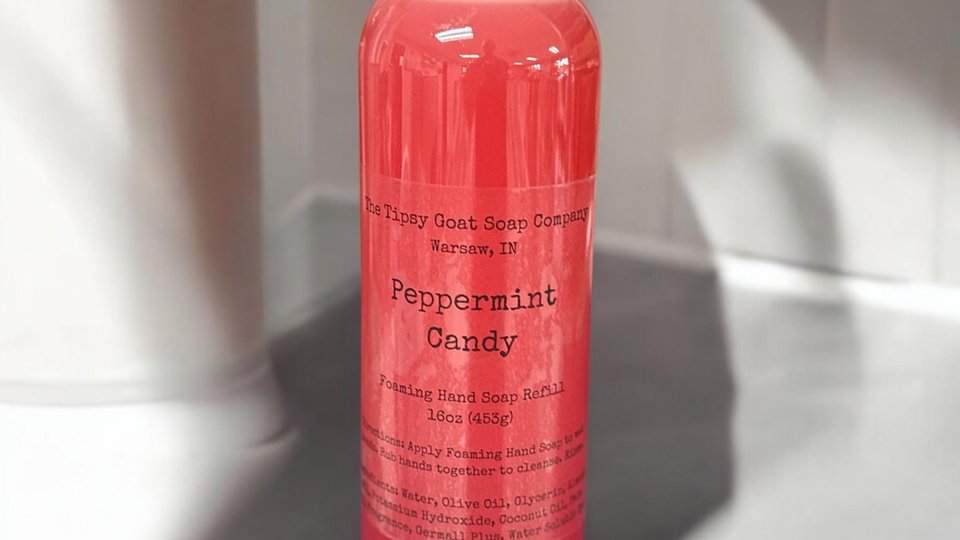 Peppermint Candy Foaming Hand Soap Refill