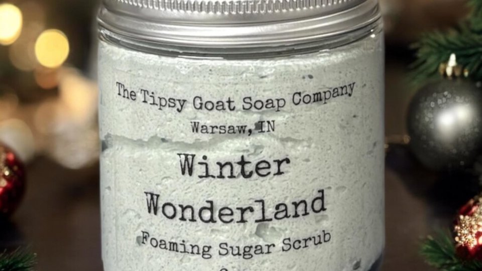 Winter Wonderland Sugar Scrub | Sugar Whipped Soap