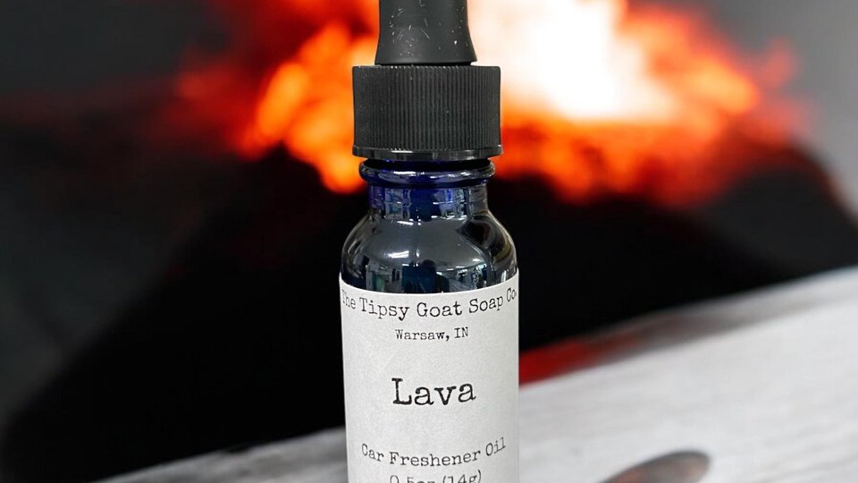 Lava Car Air Freshener Refresher Oil