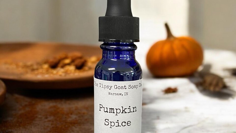 Pumpkin Spice Car Air Freshener Refresher Oil