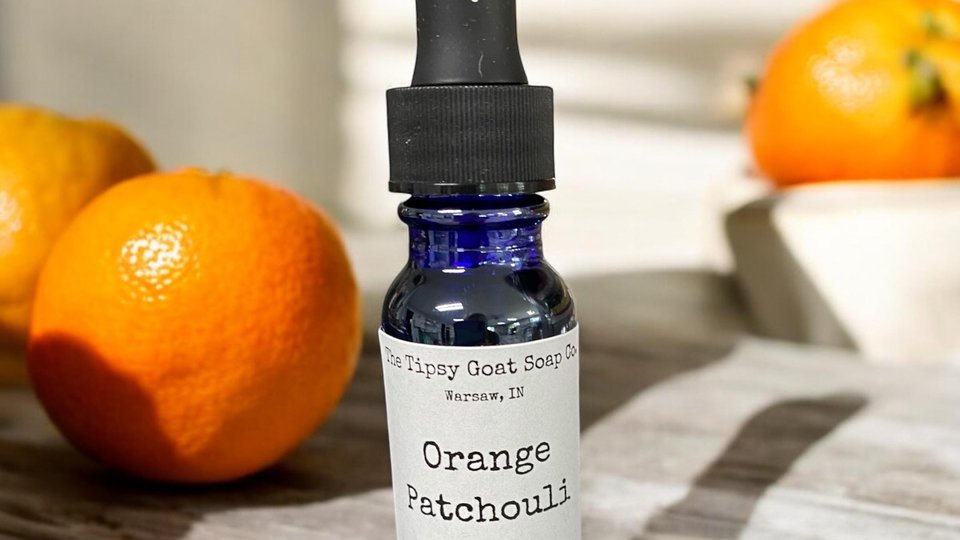 Orange Patchouli Car Air Freshener Refresher Oil