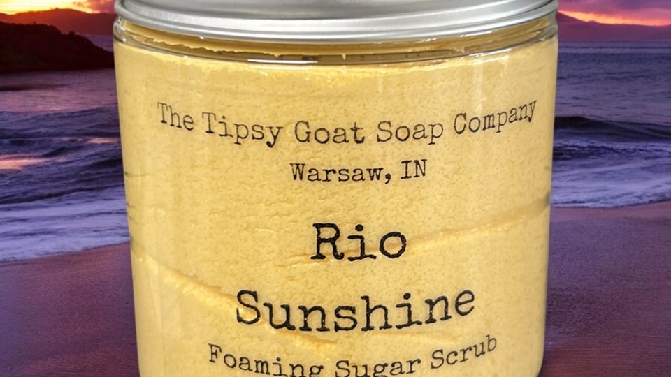 Rio Sunshine Foaming Sugar Scrub
