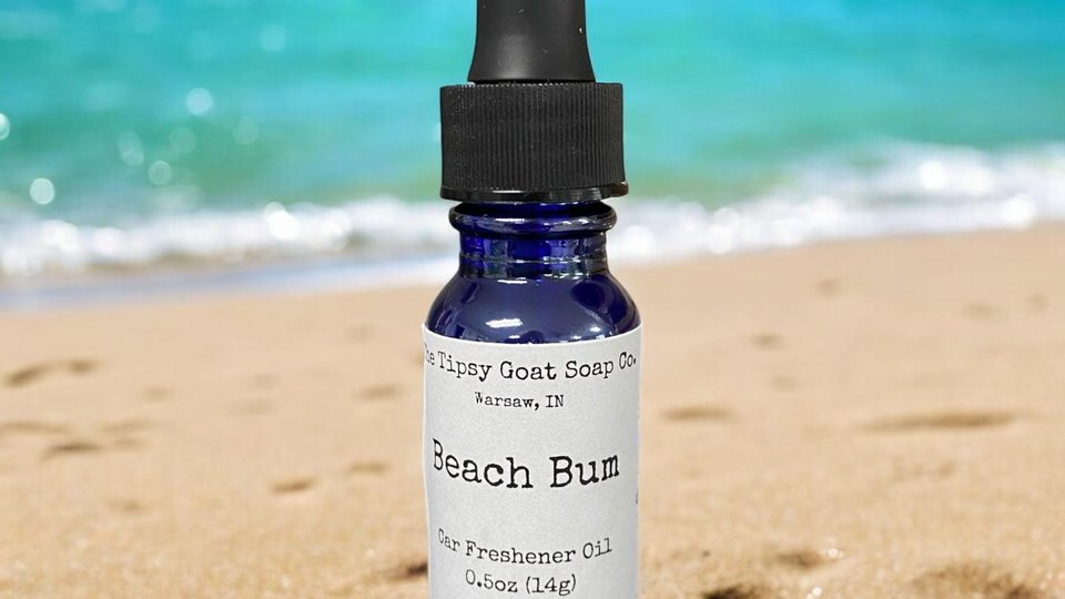 Beach Bum Car Air Freshener Refresher Oil