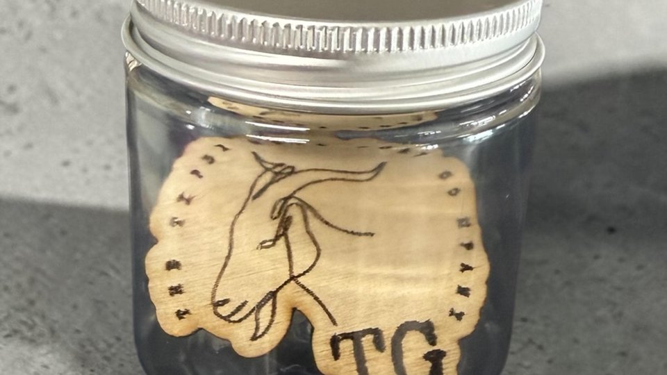 Red Berry Rhubarb Car Air Freshener Vent Clip